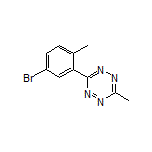 3-(5-Bromo-2-methylphenyl)-6-methyl-1,2,4,5-tetrazine