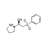 (R)-2-(Phenylsulfonyl)-1-[(R)-pyrrolidin-2-yl]ethanol