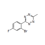 3-(2-Bromo-4-fluorophenyl)-6-methyl-1,2,4,5-tetrazine
