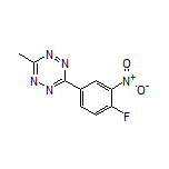 3-(4-Fluoro-3-nitrophenyl)-6-methyl-1,2,4,5-tetrazine