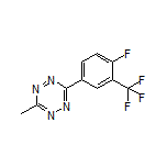 3-[4-Fluoro-3-(trifluoromethyl)phenyl]-6-methyl-1,2,4,5-tetrazine