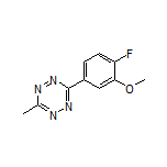 3-(4-Fluoro-3-methoxyphenyl)-6-methyl-1,2,4,5-tetrazine