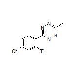 3-(4-Chloro-2-fluorophenyl)-6-methyl-1,2,4,5-tetrazine
