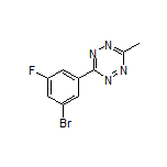 3-(3-Bromo-5-fluorophenyl)-6-methyl-1,2,4,5-tetrazine