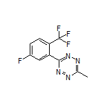 3-[5-Fluoro-2-(trifluoromethyl)phenyl]-6-methyl-1,2,4,5-tetrazine