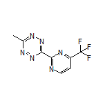 3-Methyl-6-[4-(trifluoromethyl)-2-pyrimidinyl]-1,2,4,5-tetrazine