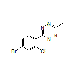 3-(4-Bromo-2-chlorophenyl)-6-methyl-1,2,4,5-tetrazine