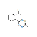 1-[2-(6-Methyl-1,2,4,5-tetrazin-3-yl)phenyl]ethanone