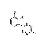 3-(3-Bromo-2-fluorophenyl)-6-methyl-1,2,4,5-tetrazine