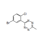 3-(5-Bromo-2-chlorophenyl)-6-methyl-1,2,4,5-tetrazine