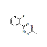 3-(2-Fluoro-3-methylphenyl)-6-methyl-1,2,4,5-tetrazine