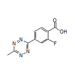 2-Fluoro-4-(6-methyl-1,2,4,5-tetrazin-3-yl)benzoic Acid