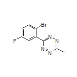 3-(2-Bromo-5-fluorophenyl)-6-methyl-1,2,4,5-tetrazine