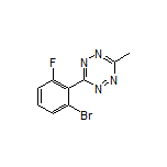 3-(2-Bromo-6-fluorophenyl)-6-methyl-1,2,4,5-tetrazine