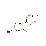 3-(4-Bromo-2-methylphenyl)-6-methyl-1,2,4,5-tetrazine