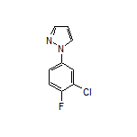 1-(3-Chloro-4-fluorophenyl)-1H-pyrazole