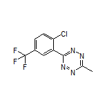 3-[2-Chloro-5-(trifluoromethyl)phenyl]-6-methyl-1,2,4,5-tetrazine