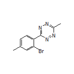 3-(2-Bromo-4-methylphenyl)-6-methyl-1,2,4,5-tetrazine