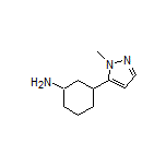 3-(1-Methyl-1H-pyrazol-5-yl)cyclohexanamine