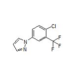1-[4-Chloro-3-(trifluoromethyl)phenyl]-1H-pyrazole