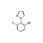 1-(2-Bromo-6-fluorophenyl)-1H-pyrazole