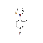 1-(4-Fluoro-2-methylphenyl)-1H-pyrazole