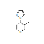 3-Methyl-4-(1H-pyrazol-1-yl)pyridine