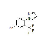 1-[4-Bromo-2-(trifluoromethyl)phenyl]-1H-pyrazole