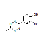 2-Bromo-4-(6-methyl-1,2,4,5-tetrazin-3-yl)phenol