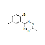 3-(2-Bromo-5-methylphenyl)-6-methyl-1,2,4,5-tetrazine