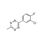 3-(3-Chloro-4-fluorophenyl)-6-methyl-1,2,4,5-tetrazine