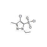 4-Chloro-1-ethyl-3-methyl-1H-pyrazole-5-sulfonyl Chloride