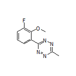 3-(3-Fluoro-2-methoxyphenyl)-6-methyl-1,2,4,5-tetrazine
