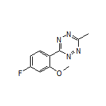3-(4-Fluoro-2-methoxyphenyl)-6-methyl-1,2,4,5-tetrazine