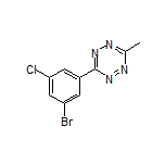 3-(3-Bromo-5-chlorophenyl)-6-methyl-1,2,4,5-tetrazine