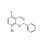 2-(Benzyloxy)-3-bromo-6-fluorobenzaldehyde