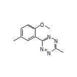 3-(2-Methoxy-5-methylphenyl)-6-methyl-1,2,4,5-tetrazine