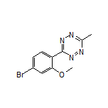 3-(4-Bromo-2-methoxyphenyl)-6-methyl-1,2,4,5-tetrazine