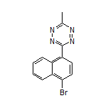 3-(4-Bromonaphthalen-1-yl)-6-methyl-1,2,4,5-tetrazine
