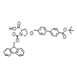 (2S,4S)-1-Fmoc-4-[[4’-(tert-butoxycarbonyl)-4-biphenylyl]methoxy]pyrrolidine-2-carboxylic Acid