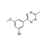 3-(3-Bromo-5-methoxyphenyl)-6-methyl-1,2,4,5-tetrazine