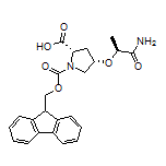 (2S,4S)-1-Fmoc-4-[[(S)-1-amino-1-oxo-2-propyl]oxy]pyrrolidine-2-carboxylic Acid