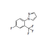 1-[4-Fluoro-2-(trifluoromethyl)phenyl]-1H-pyrazole