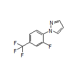 1-[2-Fluoro-4-(trifluoromethyl)phenyl]-1H-pyrazole
