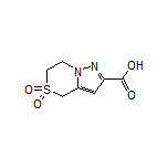 6,7-Dihydro-4H-pyrazolo[5,1-c][1,4]thiazine-2-carboxylic Acid 5,5-Dioxide
