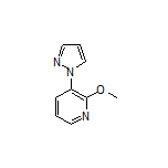 2-Methoxy-3-(1H-pyrazol-1-yl)pyridine