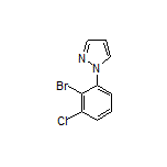 1-(2-Bromo-3-chlorophenyl)-1H-pyrazole