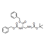 Benzyl (S)-2-(Cbz-amino)-3-[[2-(tert-butoxy)-2-oxoethyl]amino]propanoate
