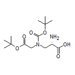 (S)-2-Amino-3-[Boc[2-(tert-butoxy)-2-oxoethyl]amino]propanoic Acid