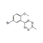 3-(5-Bromo-2-methoxyphenyl)-6-methyl-1,2,4,5-tetrazine